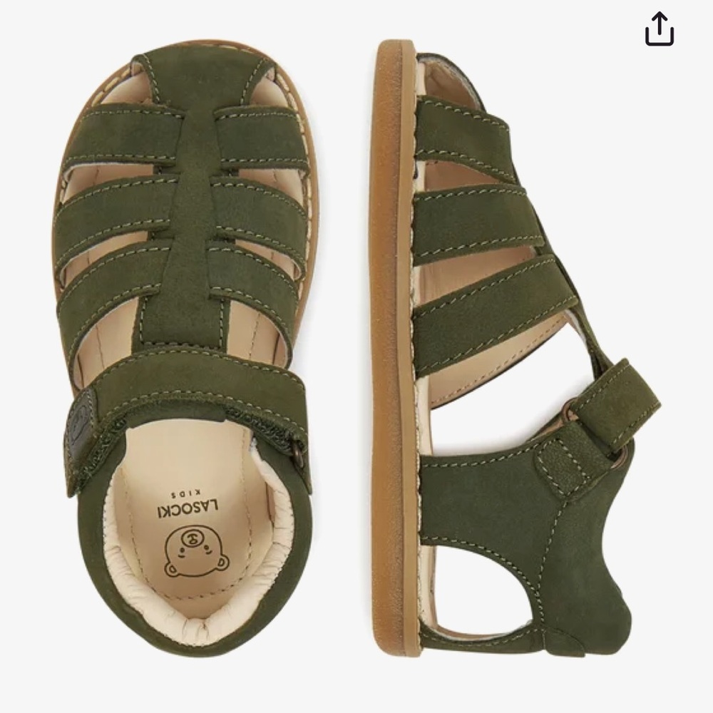 Lasocki Kids Olive Fisherman Sandals EU 20 US 5 Toddler